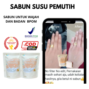 Sabun Pembersih Wajah & Badan Beauty Lebih Cepat Mencerah BPOM - Aroma Buah Travel Size Pencerah Kulit BPOM