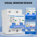 2P DC 600V AC 400V Solar Mini Circuit Breaker Battery Switch 125A 100A DC MCB for Photovoltaic PV System AC MCB. 