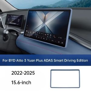 sapid For BYD Atto 3 Yuan Plus ADAS Smart Driving Edition 22-25 Car Navigation Screen Frame Silicone Cover Dashboard Display Protector 2N4Q7