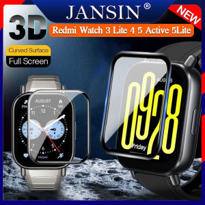 Đối với Xiaomi Redmi Watch 5 Active 5Lite Dán phim bảo vệ cạnh cong mềm mại 3D cho Redmi Watch 4 3 Active 2 3 Lite Phim bảo vệ màn hình đồng hồ thông minh