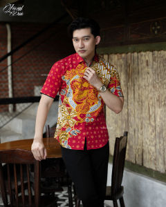 MENSBATIK - Dhanakarna II - Batik Pria - Lengan Pendek