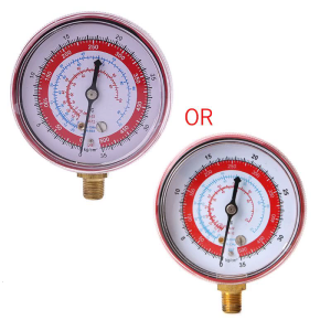 Air Conditioner R404 R134A R22 Refrigerant Low Pressure Gauge PSI KPA Repair Kit Diagnostic Refrigerant Charging Tool