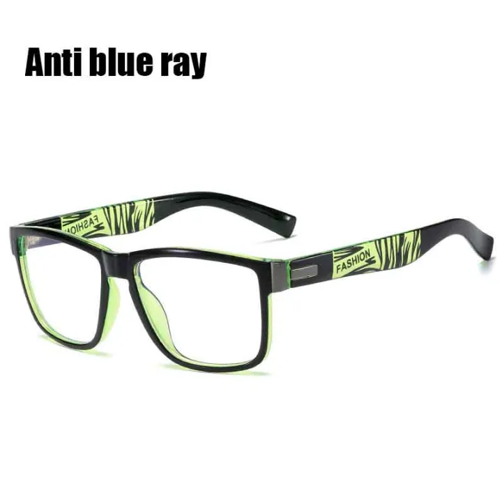 Fashion Anti Blue Light Glasses Frame For Men Clear Lens Computer Gaming  Eyeglasses Square Eyewear Anti-UV Optical Frame Lazada PH