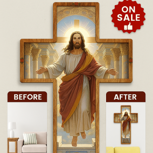 Christmas Wooden Crafts Wall Decoration