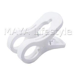 MAYA ไม้หนีบผ้า ขนาดใหญ่ ผ้านวม ผ้าห่ม ผ้าขนหนู ตัวหนีบใหญ่ คลิปผ้าพลาสติก กันลม กันปลิวตก Clothes Hanger Clip