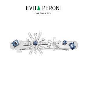 EVITA PERONI | "Snow Queen" Series Crystal Barrette | Female Hair Clip | High Quality Hair Clip | Hair Accessories