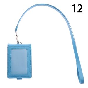 NOCASE Fashion Multifunctional Bank Credit Card PU Leather ID Business Case Name Badge Holder Work Card Holder