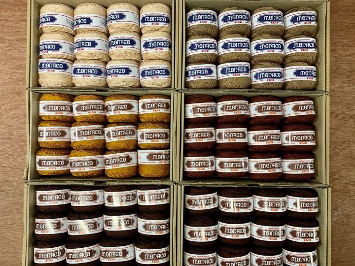 5 PLY MONACO CROCHET THREAD Brown/Earth colors shade group Lazada PH