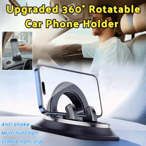 Upgraded 360° Rotatable Car Phone Holder Car Phone Navigation Holder Universal Multifunctional Stable Suction Anti-Shake Non-Slip