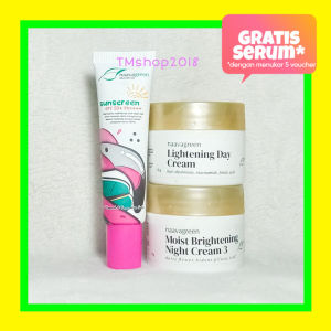 Naavagreen Paket Krim Perawatan Basic (LDCmoistnight3suntube) by dr Fredi Setyawan Original Skincare