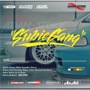 SG1 Sticker subiegang sticker kaca mobil stiker subiegang stiker cutting stiker adam store