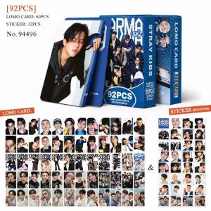 55pcs/set Stray kids Photocards Giant lomo card Your Hero lomo cards Straykids photocard 2025 SEASON GREETINGS Postcards HOP photoard
