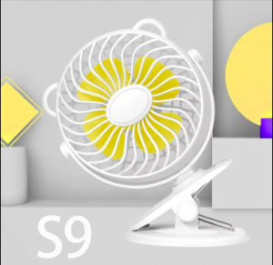 Kipas Angin Clip Mini Fan Rotating Kipas Angin Meja Mini Jepit Portable LED Display portabel besar Fan Aromaterapi kipas mini portable lipat/kipas angin dinding/kipas angin kecil/kipas angin duduk/kipas angin baterai