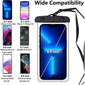 Waterproof Phone Case PVC Float Beach Pool Swimming Rain Proof