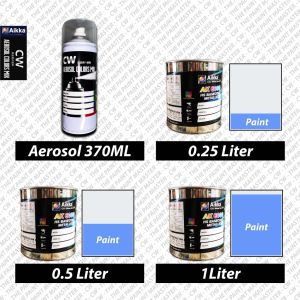 [ PZ23 Old Olive Green Supreme Pearl Metallic ] Paint 2K Aikka DIY Aerosol Cat Spray Bottle Hijau