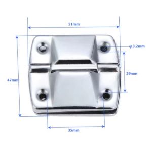 engsel penyangga untuk kotak perkakas koper pintu jendela kabinet kotak bagasi engsel penyangga posisi perangkat keras furnitur 51*47mm