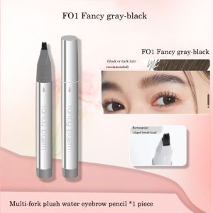 GBSDN Multi Fork Plush Multi-fork Eyebrow Pen Colorfast Water Eyebrow Pencil Long-lasting Eyebrow Pen Not Taking Off Makeup Multipurpose Waterproof Eyebrow Pen Makeup Application