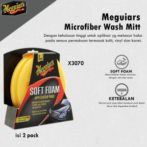 Meguiars - Meguiars Soft Foam Applicator Pad / Pad Poles / Busa Poles isi 2pcs