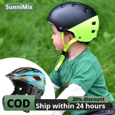 Kids Bike Helmet Cycling Equipment Adjustable Shockproof for Boys Girls Child Bicycle Helmet for Road Biking Roller Skating