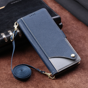 Wallet Flip Splicing PU Leather Phone Case For OPPO A6S A6X A6T A6 A5 A5i A3 Pro A5X A3X 4G 5G Card Holder Stand Wrist Strap Cover
