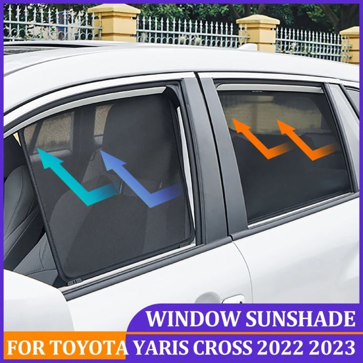 Magnetic Car Windows Sunshades For Toyota Yaris Cross 2022 Passenger ...