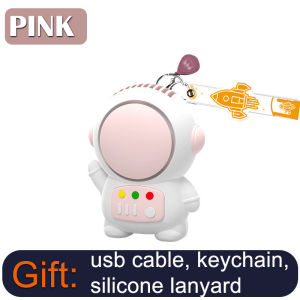 USB Rechargeable MINI Handheld Fan Outdoor travel Portable Wireless fan Mute bladeless fan Gift Cute Astronaut Kids Student Fan