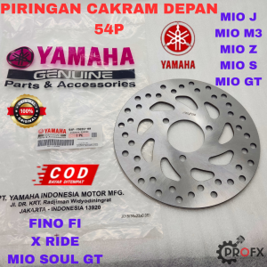 PIRINGAN CAKRAM DEPAN YAMAHA 54P MIO J M3 Z S GT X RIDE FINO FI SOUL GT ORIGINAL ASLI YGP DISC BRAKE