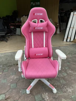 Ghế Gaming Extreme Zero V1 - Mầu hồng cực dễ thương - Ghế Văn Phòng Nhập khẩu - bảo hàng 12 tháng