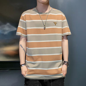 LH.Sunshine 📣มาแล้วจ้า 🎉เสื้อยืดลายทางสีสันสวยงามสุดๆ ผ้านิ่มใส่สบาย หนุ่มๆคนไหนกำลังมองหาเสื้อผ้าราคาเบาๆอยู่💸 ไม่ควรพลาดนะ🔥🔥