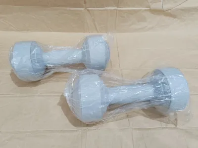 Barbel 2kg / dumbell plastik 2 kg pasir / Dumbel barbel 2 kg per 1 pc