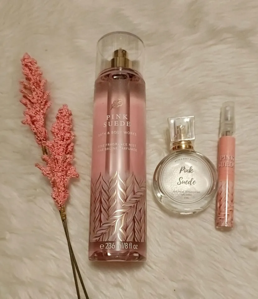 Pink Suede Fragrance Mist by Bath Body Works in Various Sizes