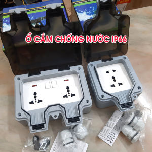Ổ cắm điện ngoài trời không thấm nước cho sân vườn và ổ cắm điện bên ngoài - chất