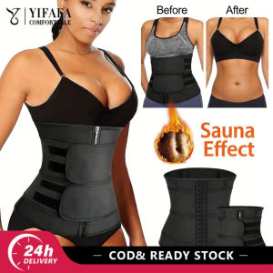 Smilee Women Waist Trainer Corset Trimmer Belt Slimming Belt Waist Trainer For Weight Loss Fitness Sweat Workout Sport Girdle Belt