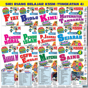 Riang Belajar KSSM Sejarah Tingkatan 4 (Buku Latihan Topikal & Nota)