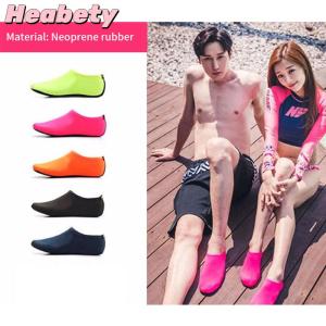 Heabety Swimming Non-Slip Snorkeling Deep Diving Warm Waterproof Beach Socks Shoes