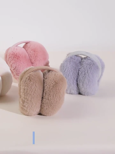 Women Earmuffs Headwear Stay Warm and Trendy Collapsible Ear Warmers Cold Weather Cycling Running Sports Supplies