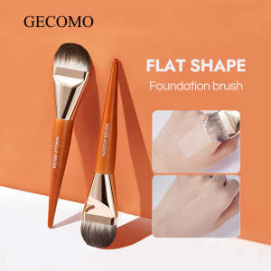 GECOMO Foundation Brush Flat Head Makeup Brush Quickly Apply Foundation Makeup