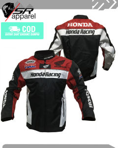 Jaket Motor Honda Full Logo Bordir ST RD