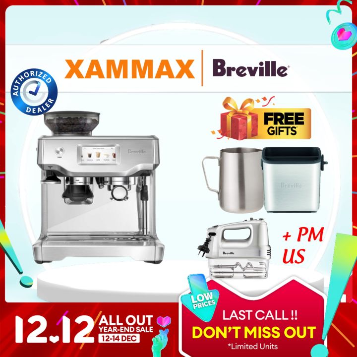 Breville (BES880/ BES880BST) The Barista Touch / Silver Coffee Maker