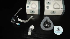 F20 Replacement Cushions 2-Pack (Medium) – Compatible with AirFit & AirTouch CPAP Masks Soft Silicone Seal Snug Fit for Nose & Mouth Durable & Comfortable