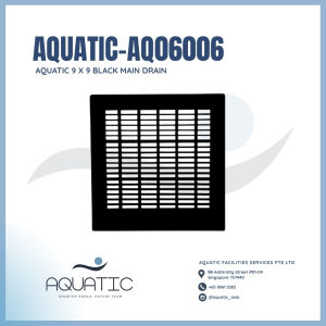 Main Drain 9 x 9 For Swimming Pool | Pool Flat Main Drain