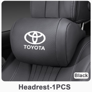 พนักพิงศีรษะคอรถหมอนรองเอวภายในรถสำหรับ Toyota Alphard Avanza Camry Yaris Corolla Altis Estima Harrier Hilux Innova Vellfire Vios Wish REVO RAV4มอเตอร์ทั่วไป Headrest
