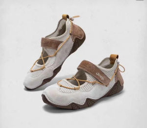 Jeep x tinh thần của cuộc phiêu lưu mùa hè phụ nữ thoáng khí vải bố thường nhật Mary Jane Giày