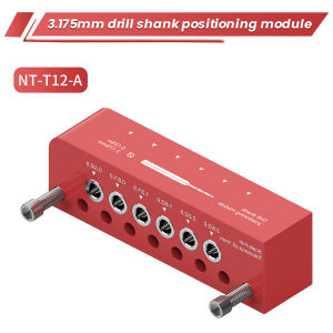 Nasedal Updated Borehole Positioner Precision Drilling for Gundam Gunpla Model Building Round Rod Center Locator Jig DIY Hobby Tool