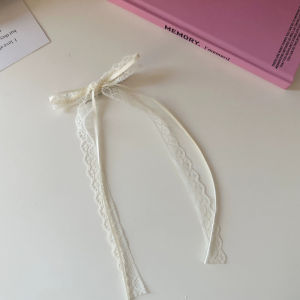 🔥Bow Ribbon Hair Clip Women Super Immortal Sweet Bangs Clip Girlish Playfulness Duckbill Clip LovelylifeFu👍