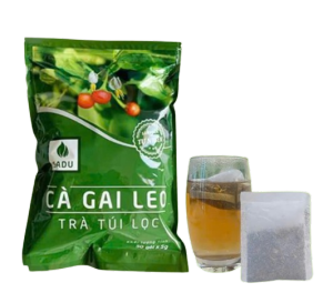 Bịch 250g Trà Túi Lọc Cà Gai Leo Sadu - Hỗ Trợ Men Gan Mát Gan Thanh Nhiệt Thải Độc Gan Tăng Cường Chức Năng Gan (50 Túi Lọc)