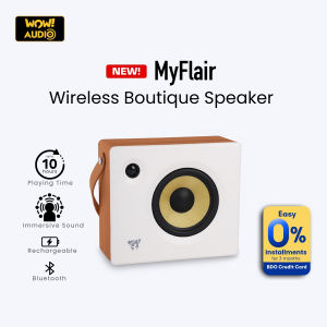 WOW! Audio MyFlair Stylish Boutique Speaker