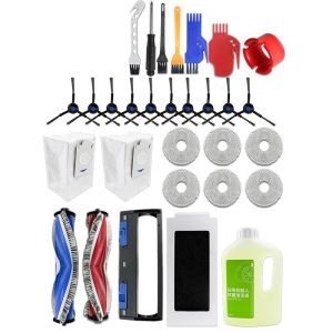 Ecovacs DEEBOT T30 Omni T30 PRO OMNI T30 Care Robot Vacuum Cleaner HEPA Filters Roller Main Brushes Mop Pads Dust Bags Side Brush Cover Accessories Replacement Parts