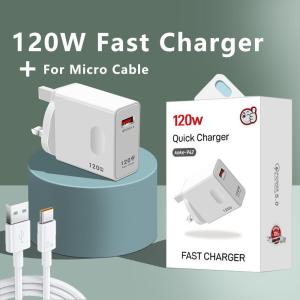 Ultra fast charger cable 6A 120W suitable for Xiaomi 10t 11 Lite 12 Redmi Note 10 11t 12t 13 Poco X3 X4 F4 fast charging Type-c USB connection