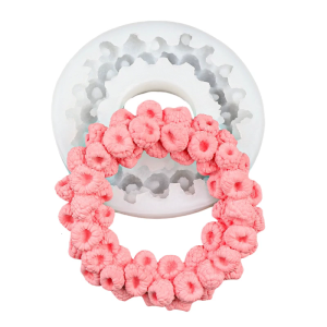 Silicone Raspberry Rings Cake Molds Raspberry Rings Baking Accessory For Easy Releases Baking Tool And DIY Craft Projects